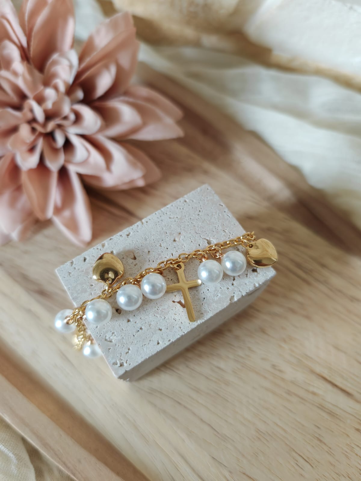 Charm-Armband "Precious Pearls"