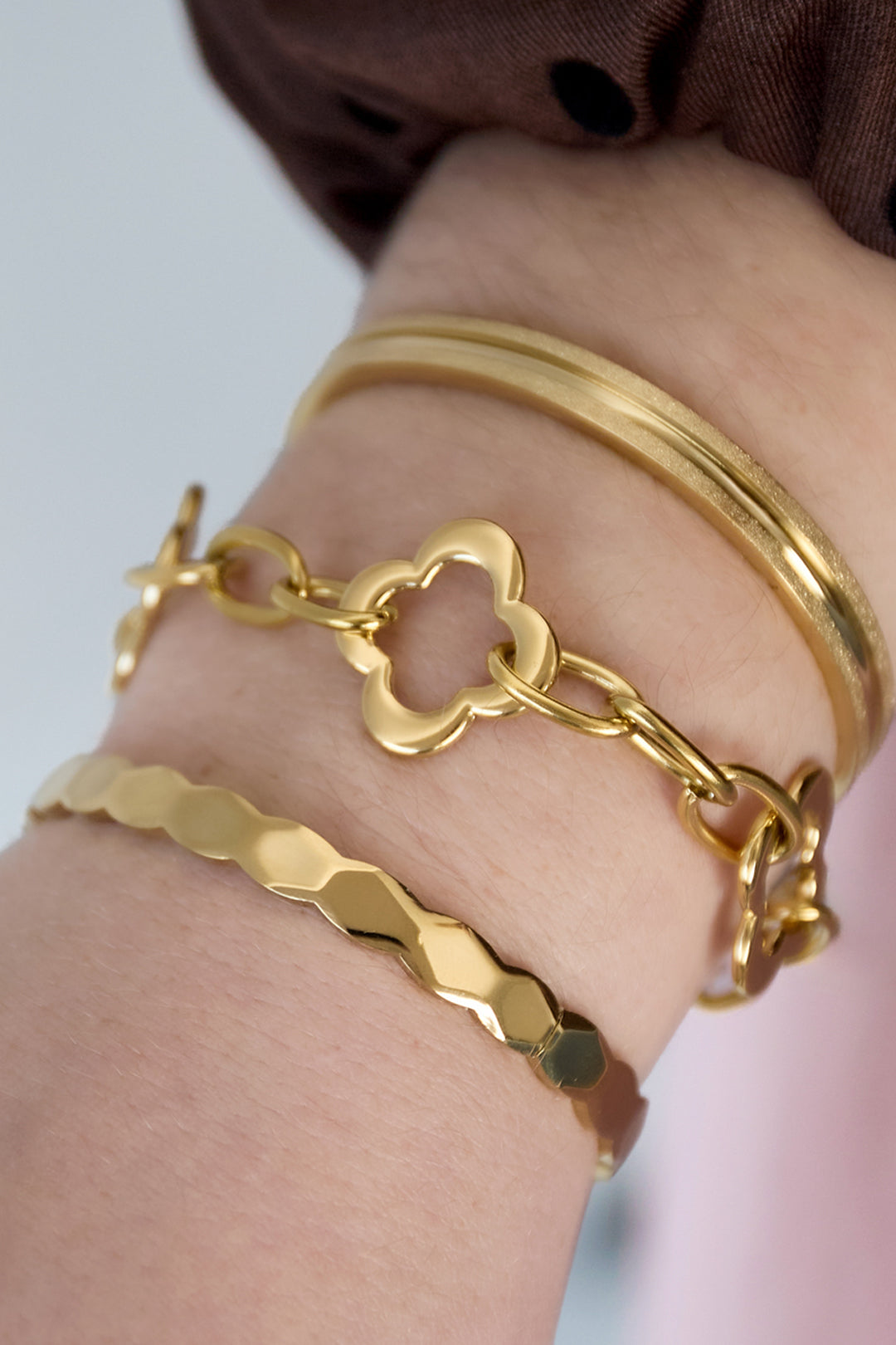 Armband "Big Clover"