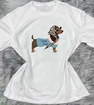 T-Shirt "Puppy" 100 % Baumwolle