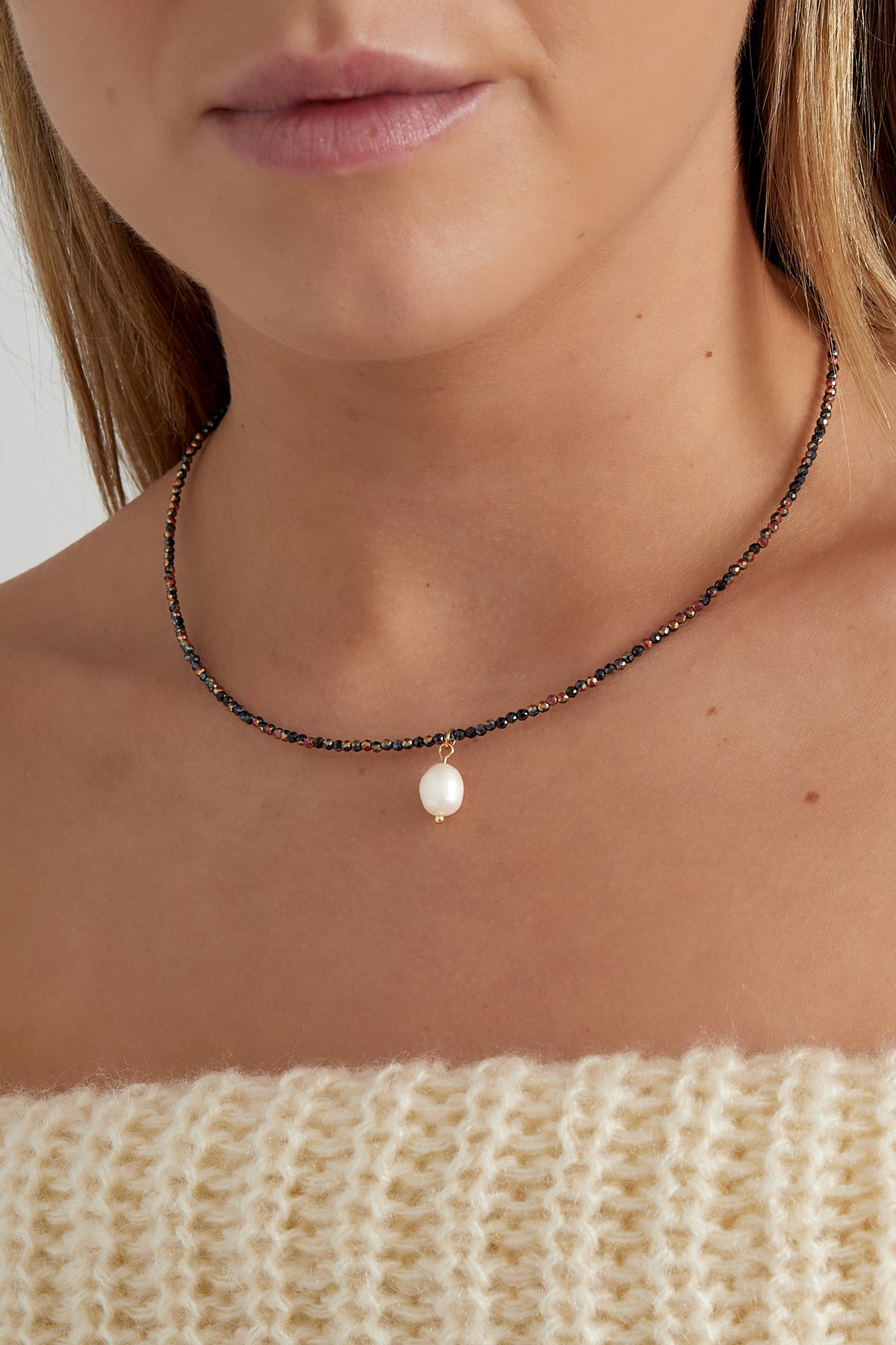 Perlenkette "Shinny"