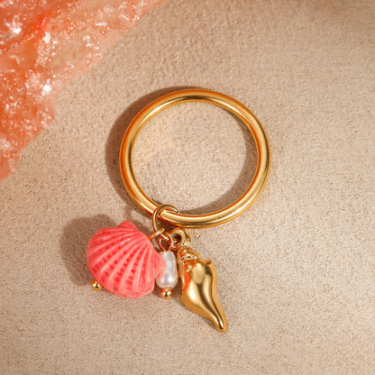 Ring "Beachday" / 3 Farben