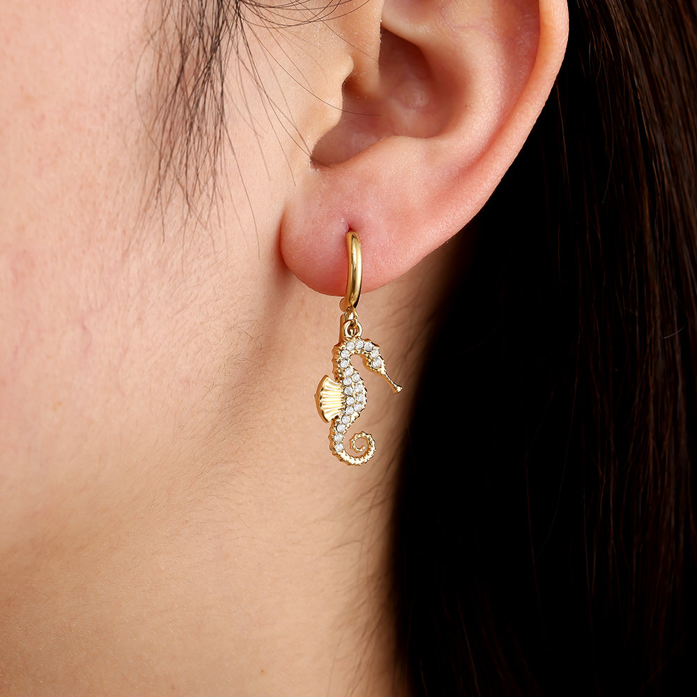 Ohrringe "Seepferdchen"