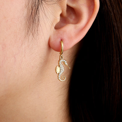 Ohrringe "Seepferdchen"