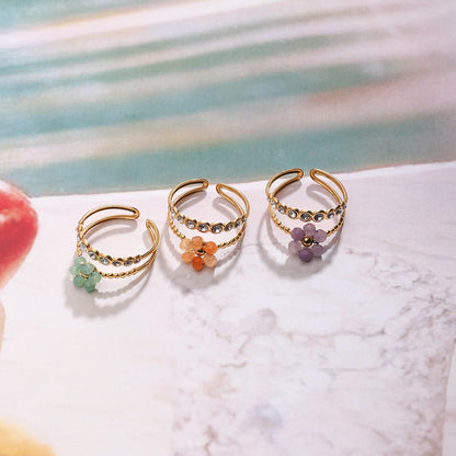 Ring "Summernight" / 3 Farben