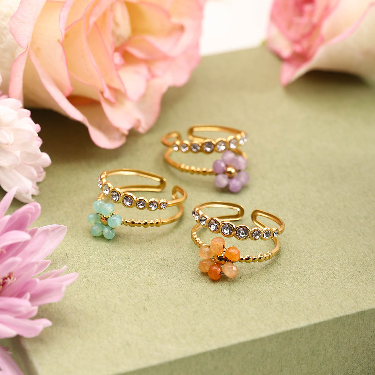 Ring "Summernight" / 3 Farben