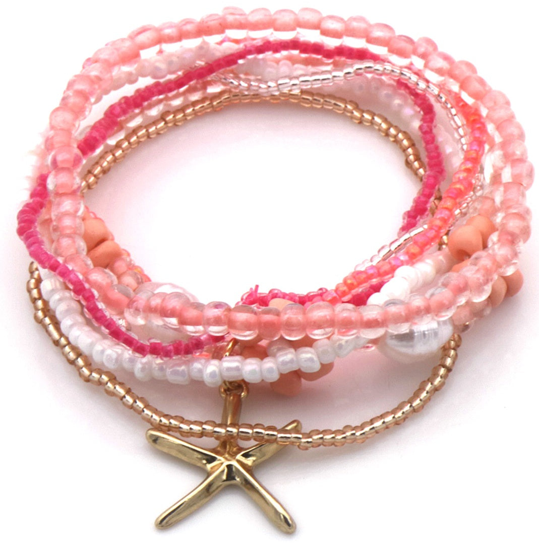 Armband "Coral Beach"