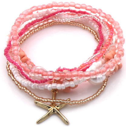 Armband "Coral Beach"
