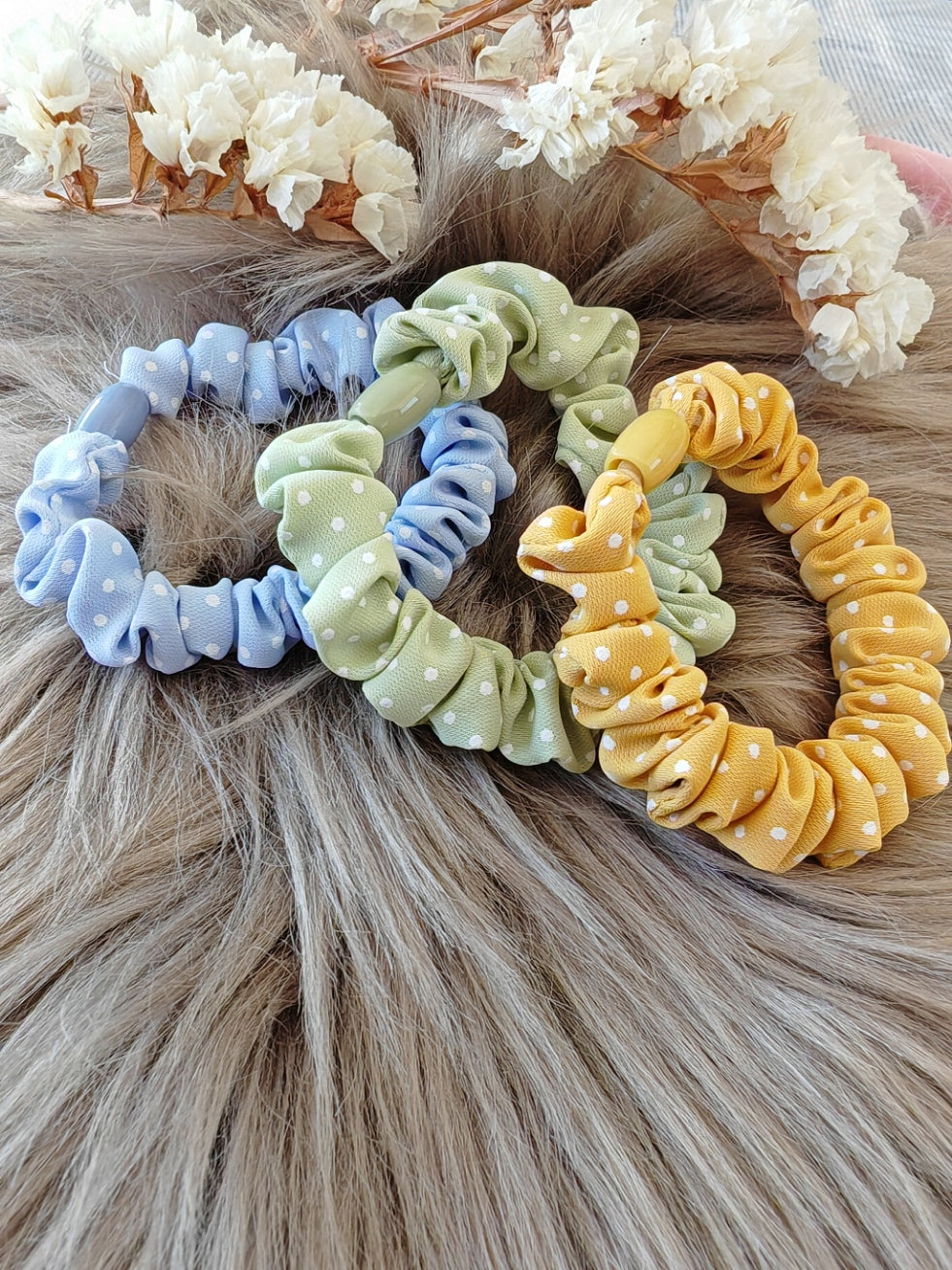 Haargummis Trio Dots