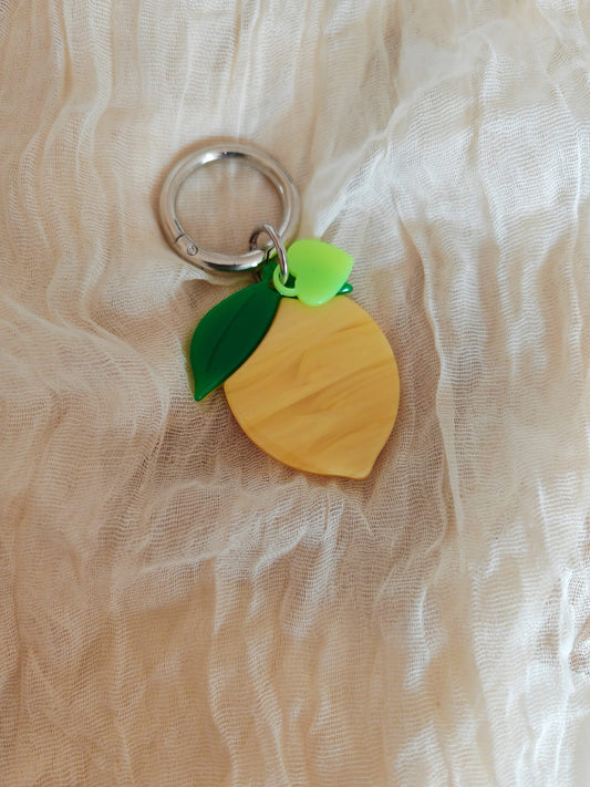 Schlüssel-/Taschenanhänger "Lemon"