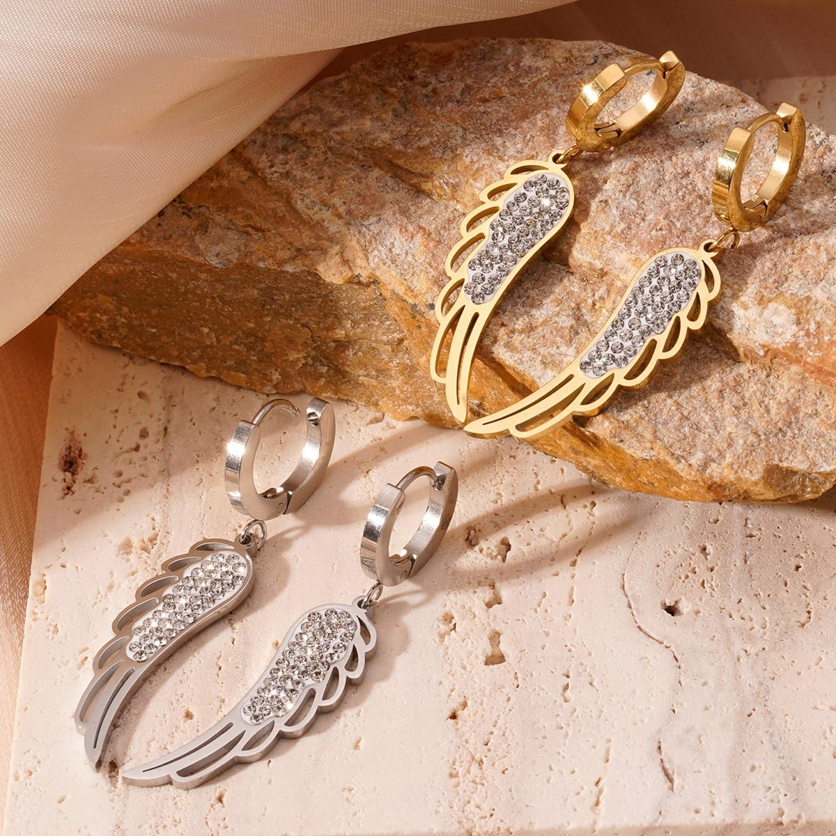 Ohrringe "Engelsflügel"