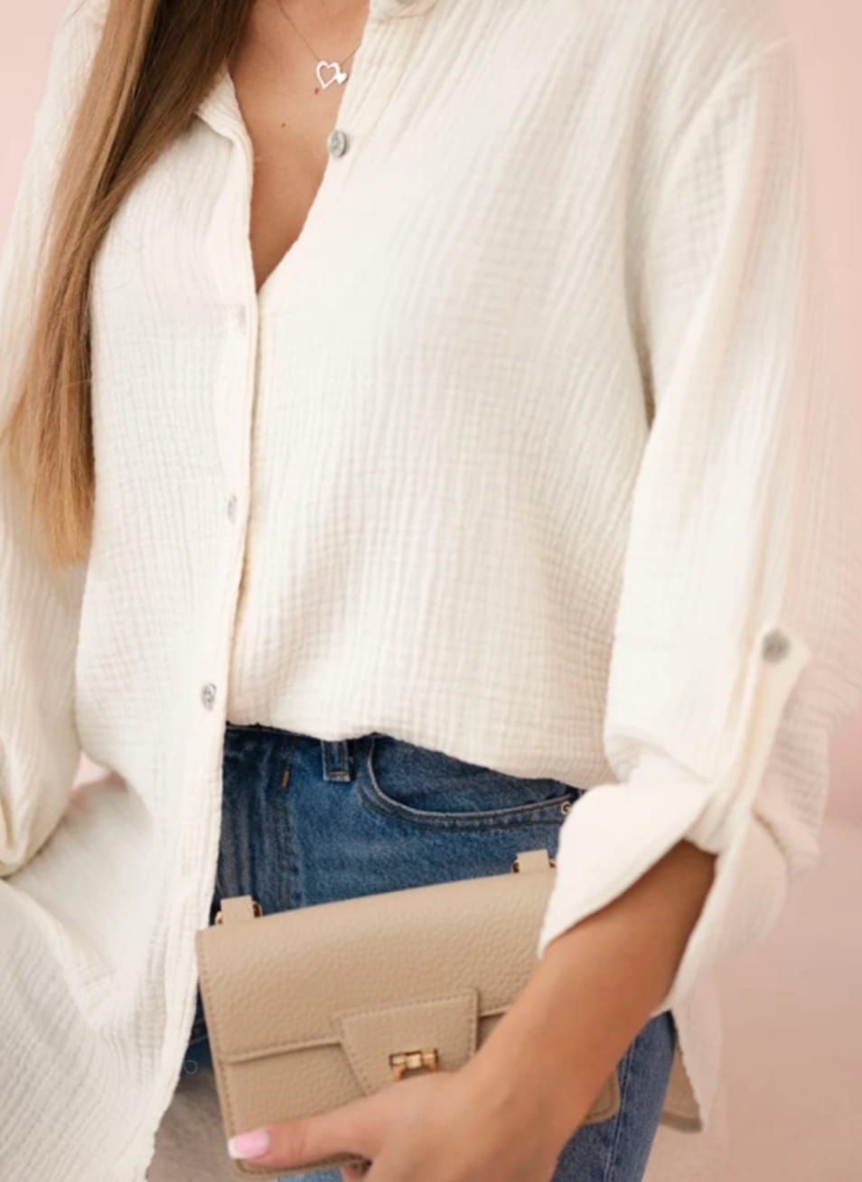 Musselin-Bluse I 4 Farben