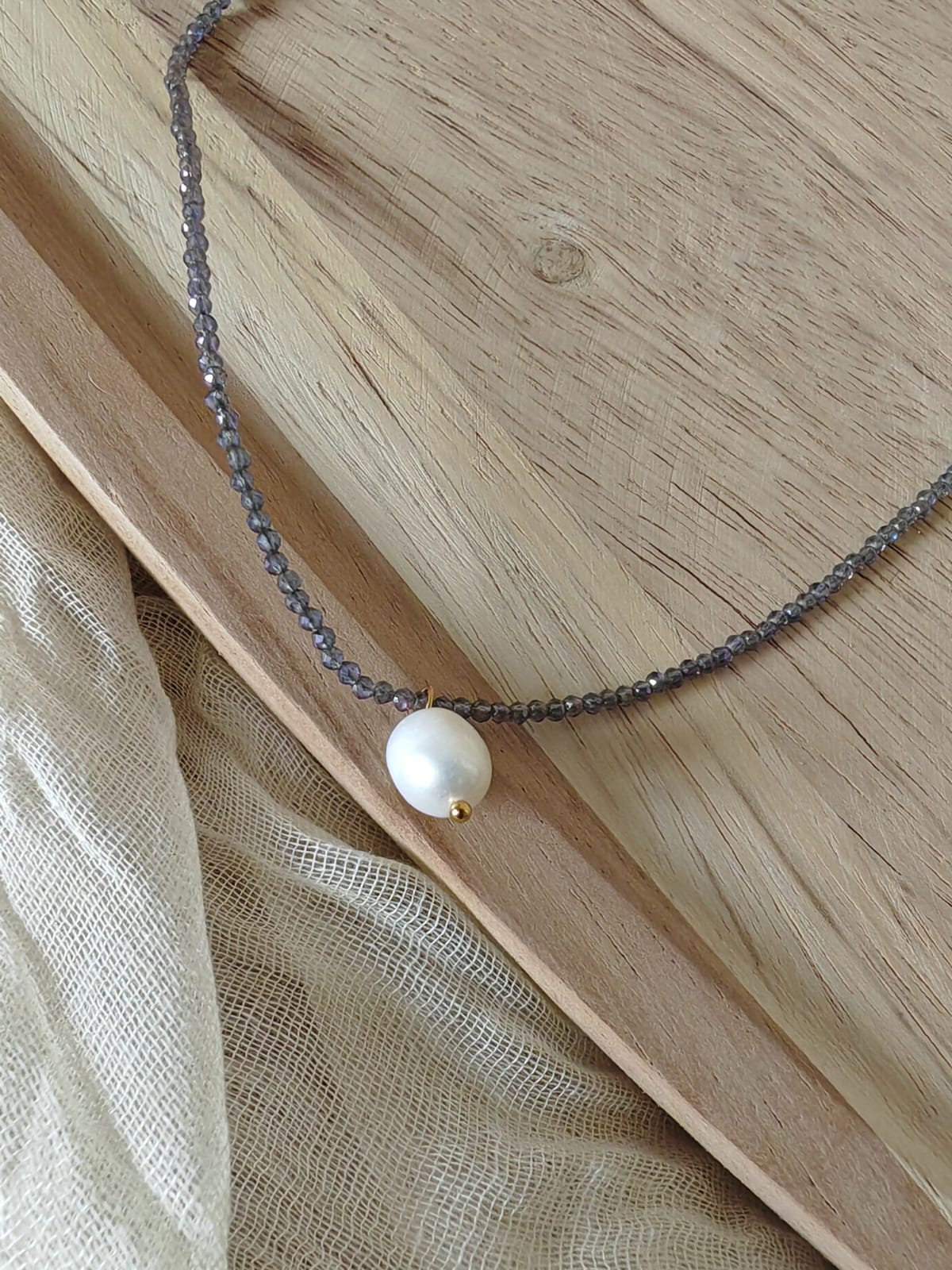 Perlenkette "Shinny"