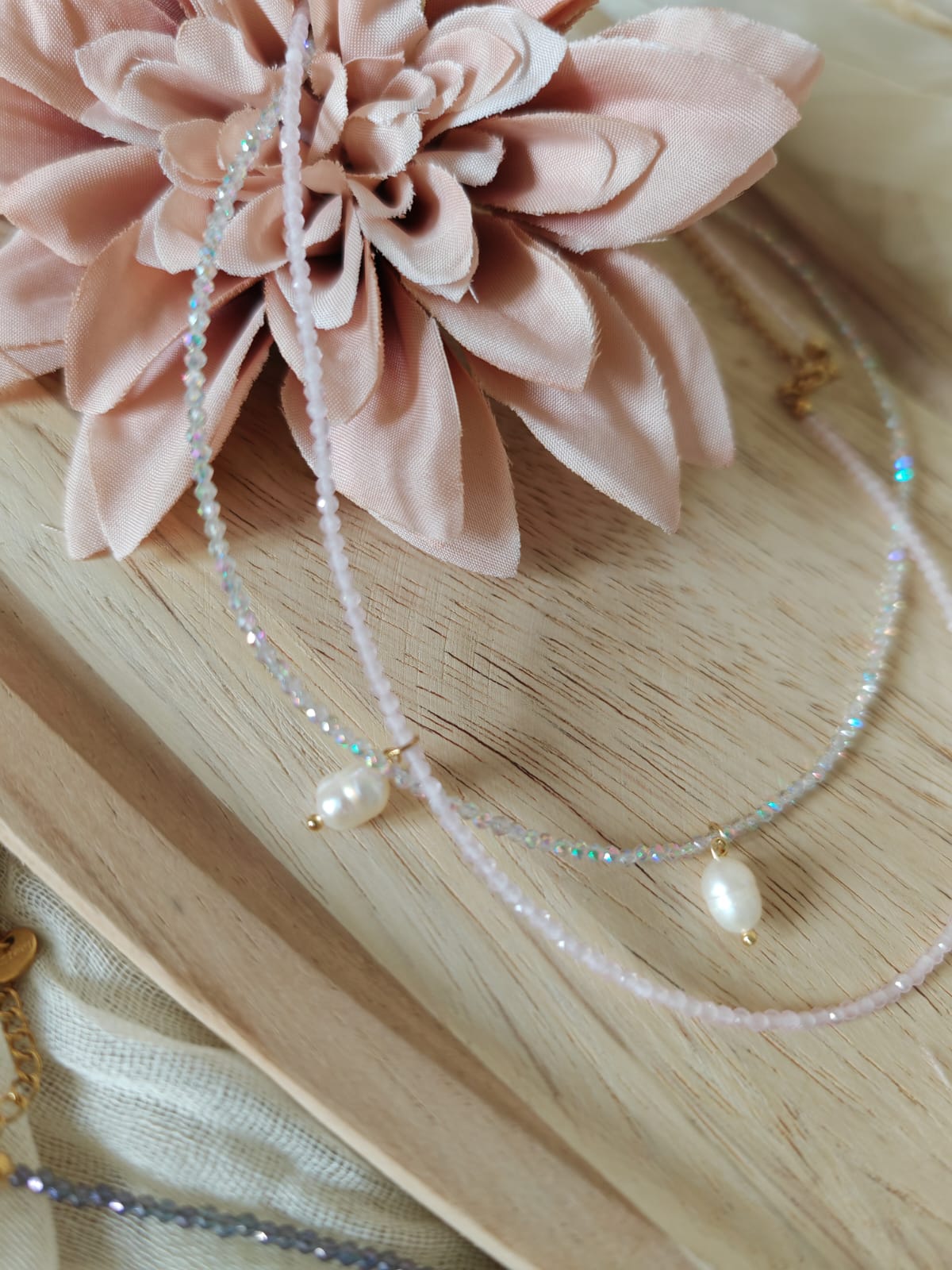 Perlenkette "Shinny"