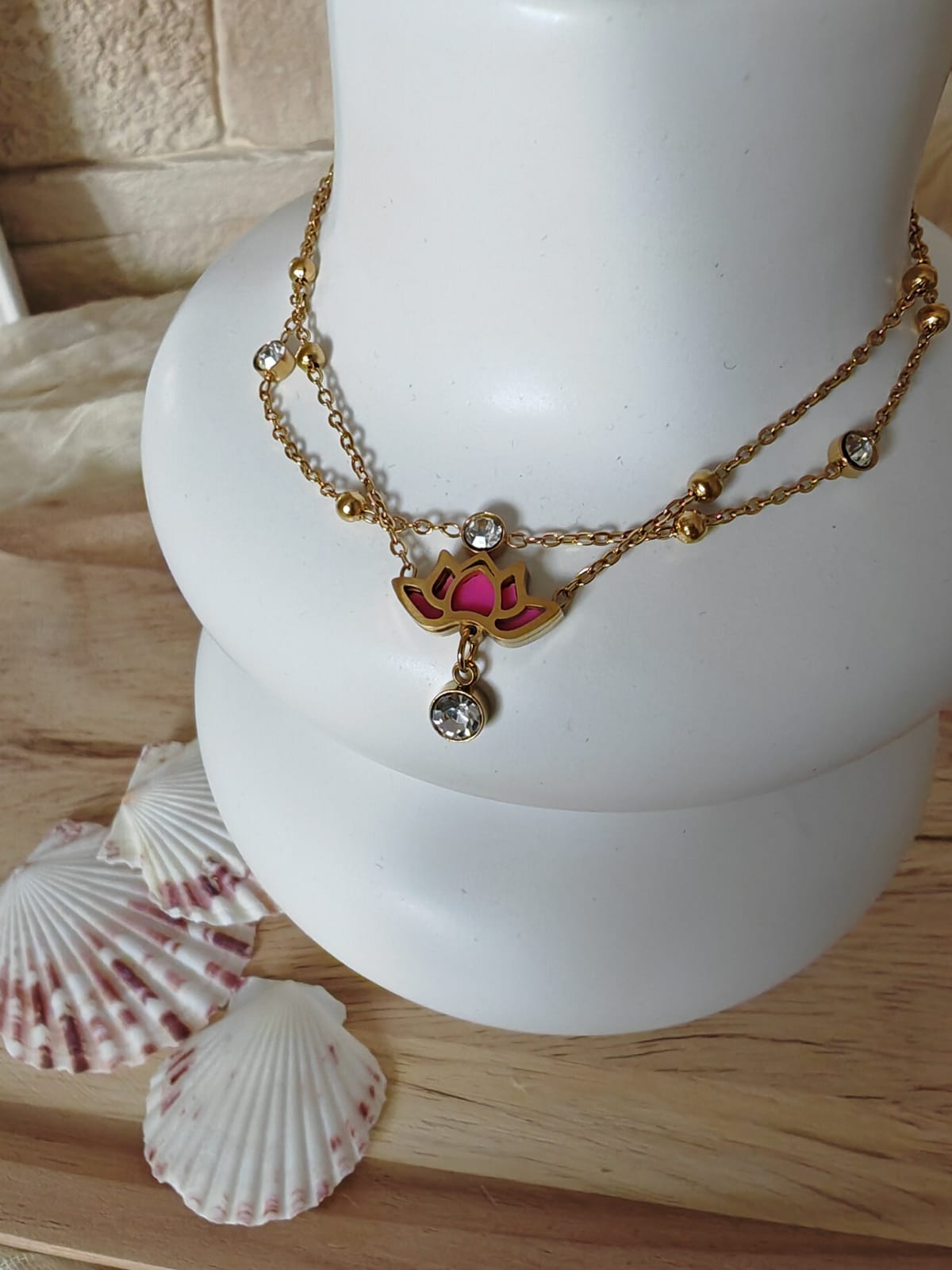 Fußkettchen "Lotus"
