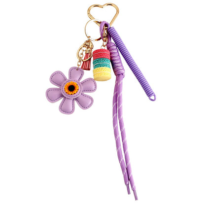 Taschenanhänger "Purple Happiness"