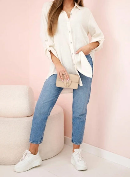 Musselin-Bluse I 4 Farben