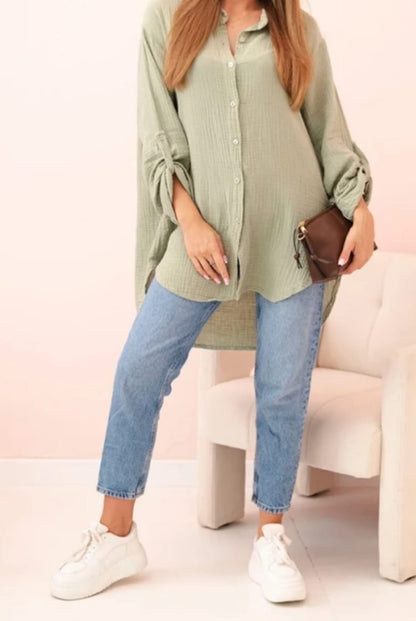 Musselin-Bluse I 4 Farben