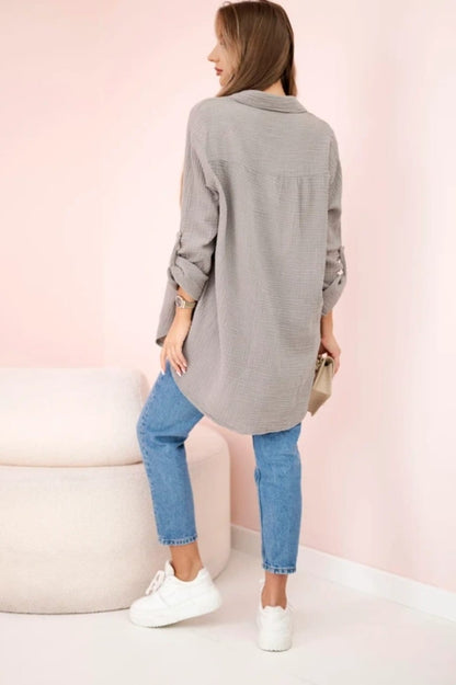 Musselin-Bluse I 4 Farben