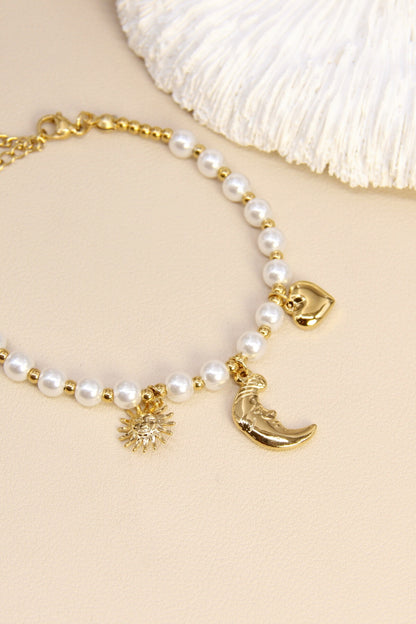 Schmuckset "Aurora" / Halskette + Armband