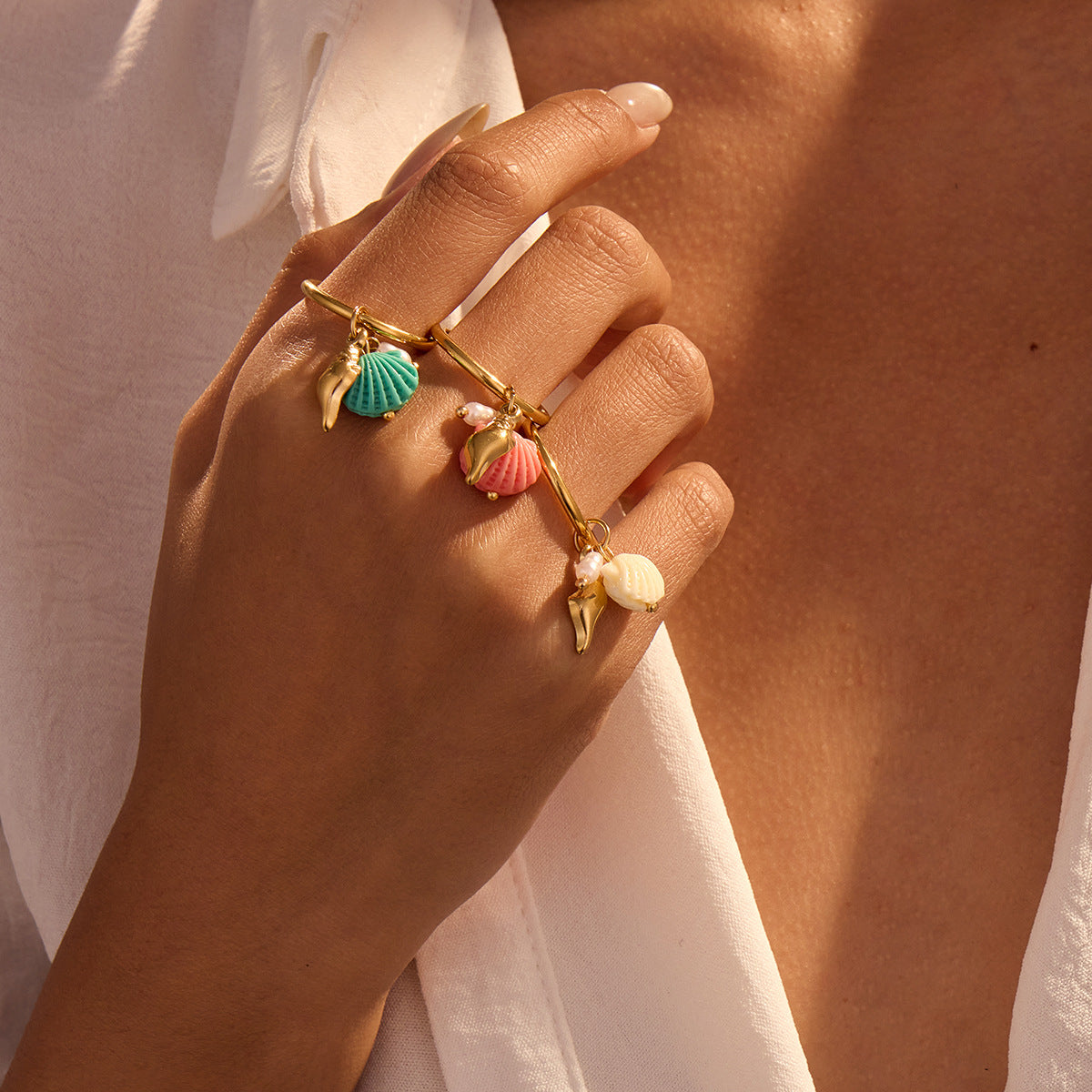 Ring "Beachday" / 3 Farben
