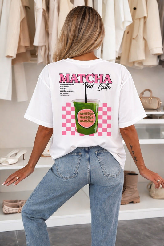 T-Shirt "Matcha" 100 % Baumwolle
